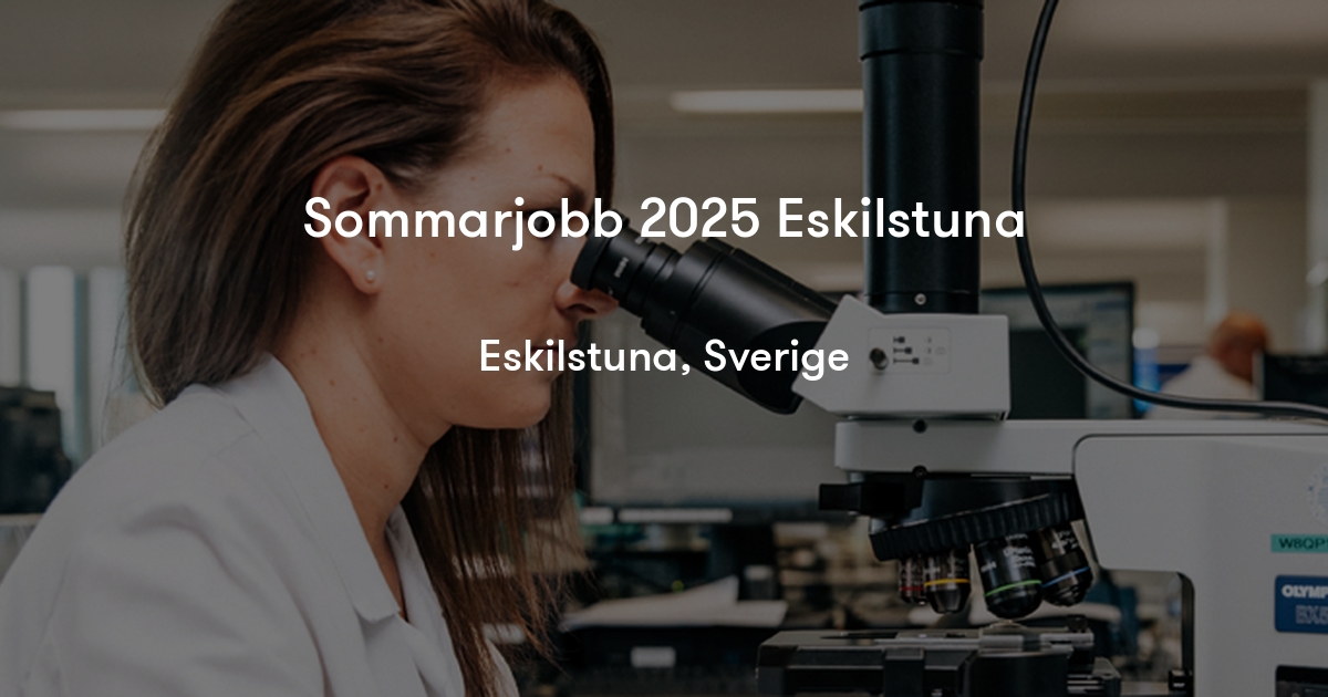 Sommarjobb 2025 Eskilstuna Unilabs Jobylon