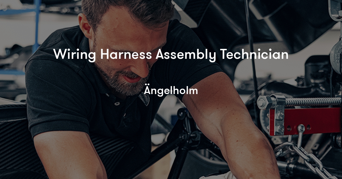 Wiring Harness Assembly Technician Koenigsegg Automotive AB Jobylon