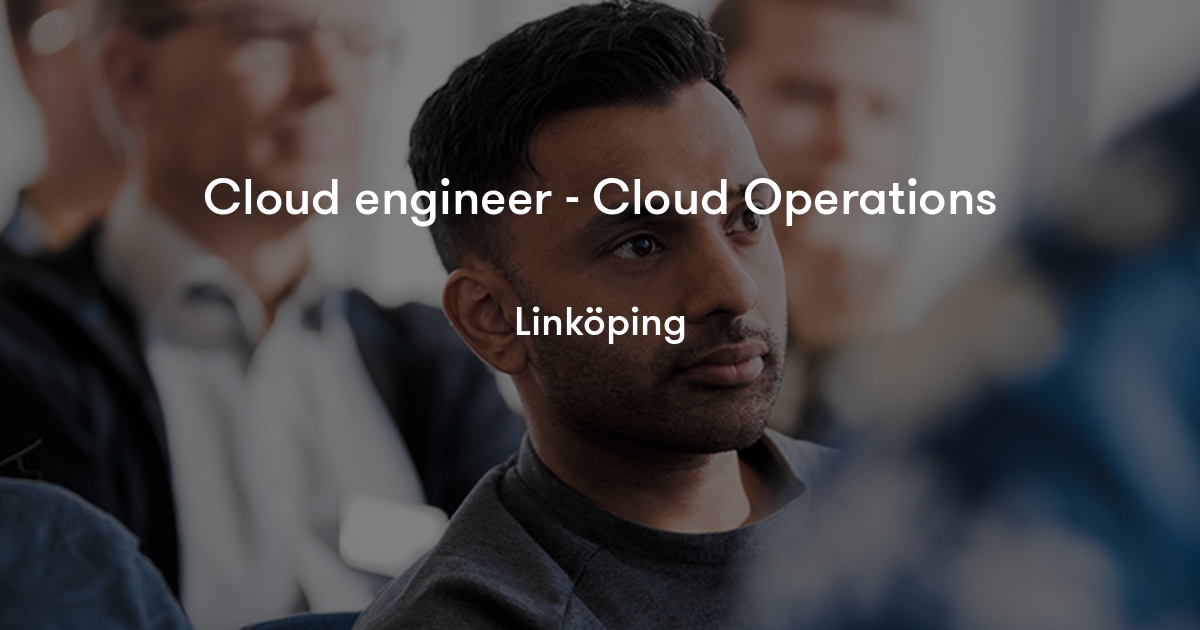 Cloud engineer - Cloud Operations - Sectra | Jobylon