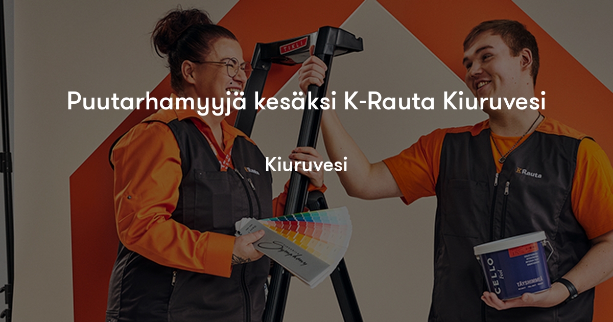 Puutarhamyyj Kes ksi K Rauta Kiuruvesi K ryhm Jobylon puutarhamyyj-kes-ksi-k-rauta-kiuruvesi-k-ryhm-jobylon