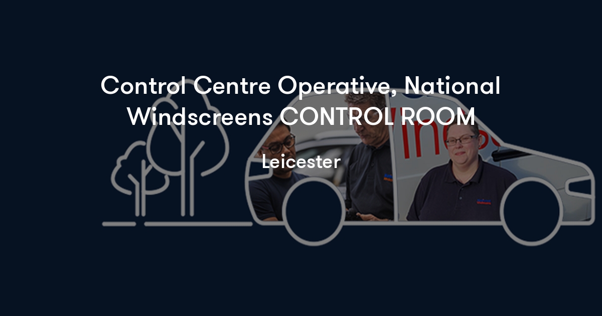 Control Centre Operative, National Windscreens CONTROL ROOM National