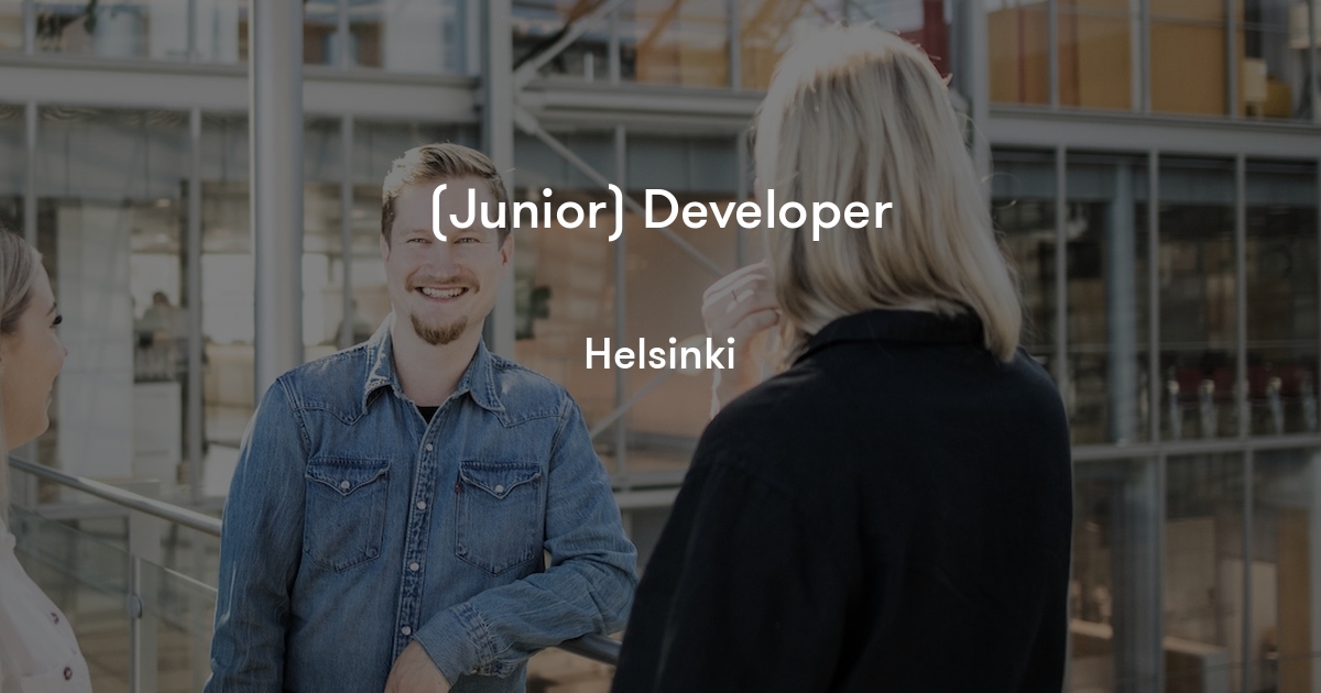 (Junior) Developer - PwC Suomi | Jobylon