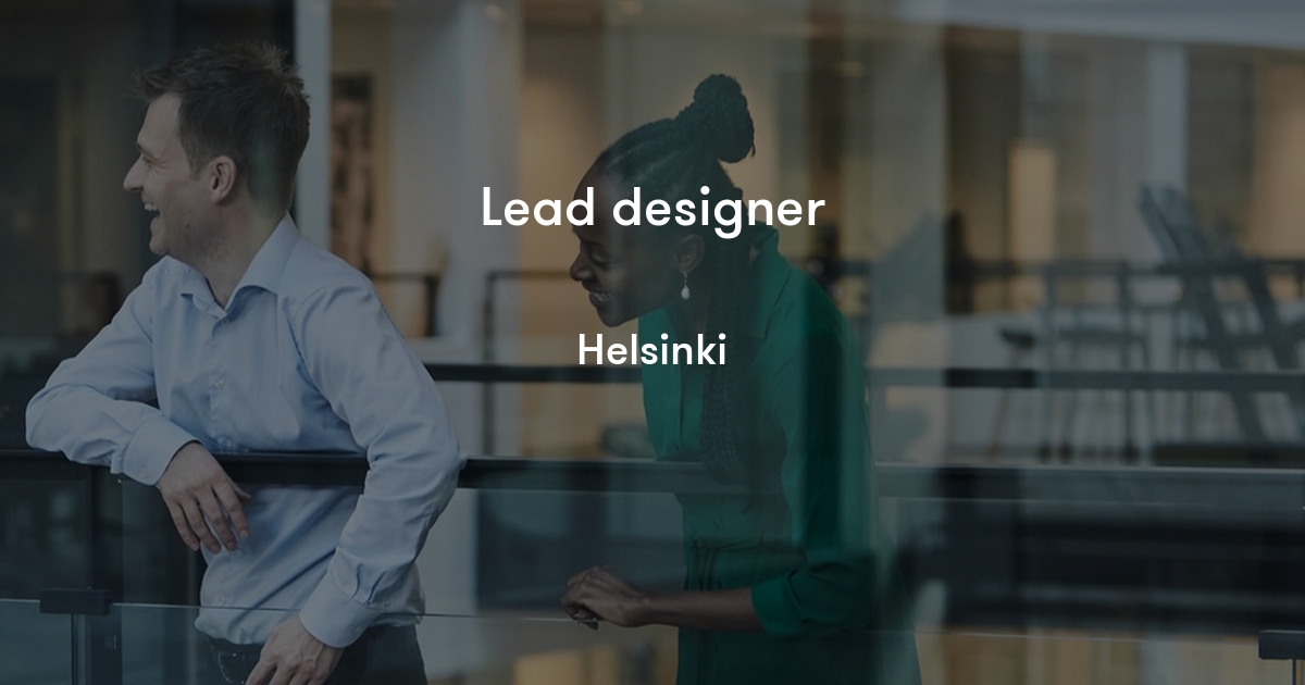 Lead designer WithSecure Jobylon
