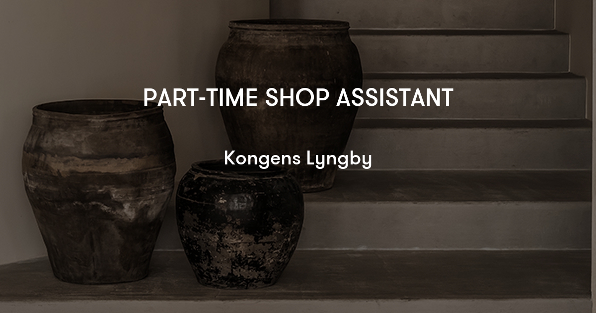 PART TIME SHOP ASSISTANT By Malene Birger Retail Jobylon