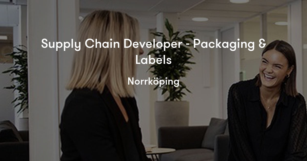 Supply Chain Developer Packaging Labels Stadium Servicekontor 