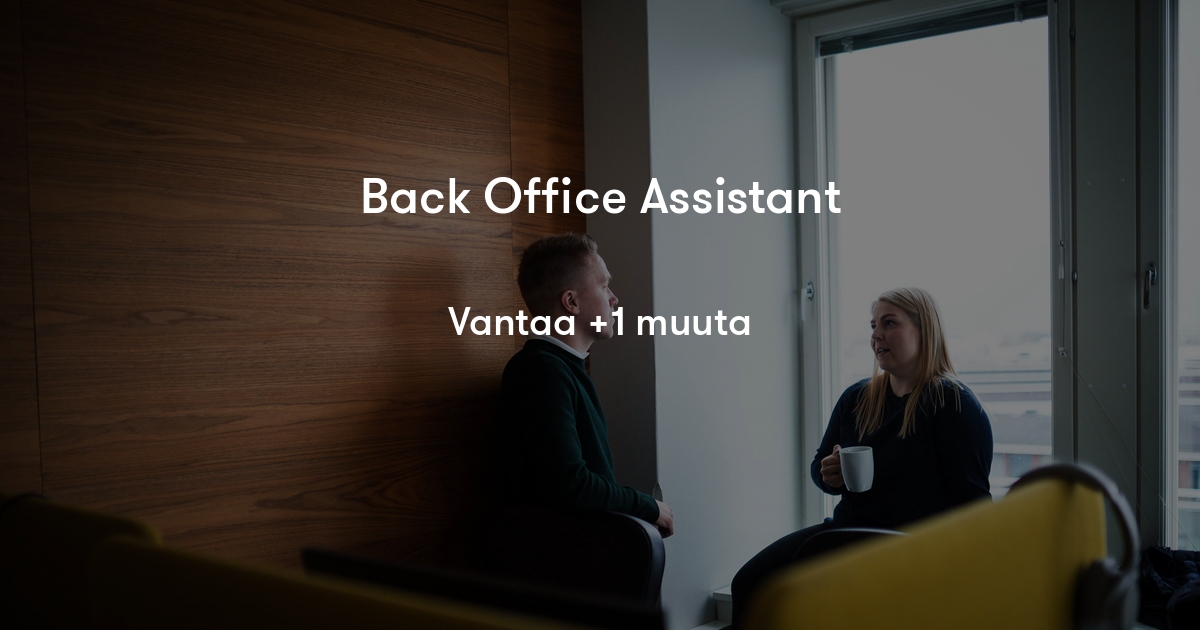 Back Office Assistant Daikin Jobylon