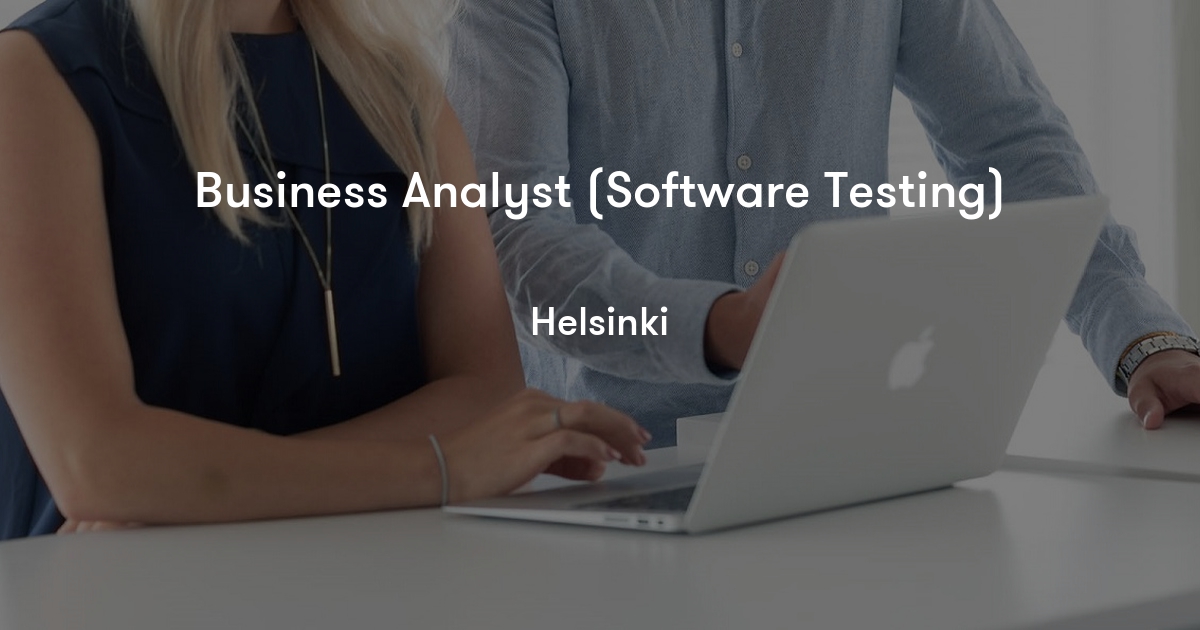 Business Analyst (Software Testing) FNZ Jobylon