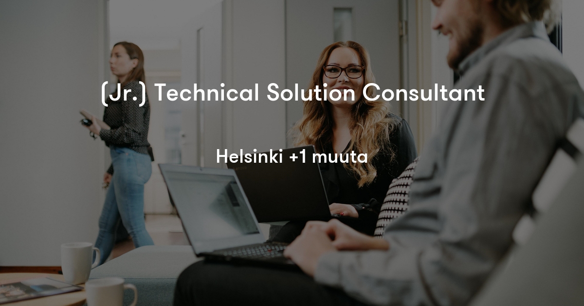 (Jr.) Technical Solution Consultant Good Sign Jobylon